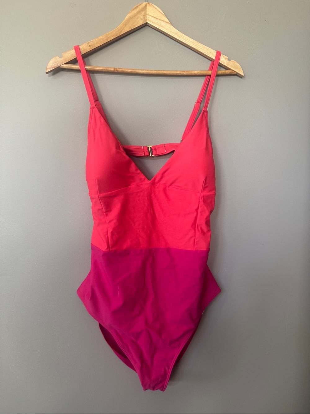 Summersalt | Colorblock Pink The Wave One-Piece Swimsuit - NWOT